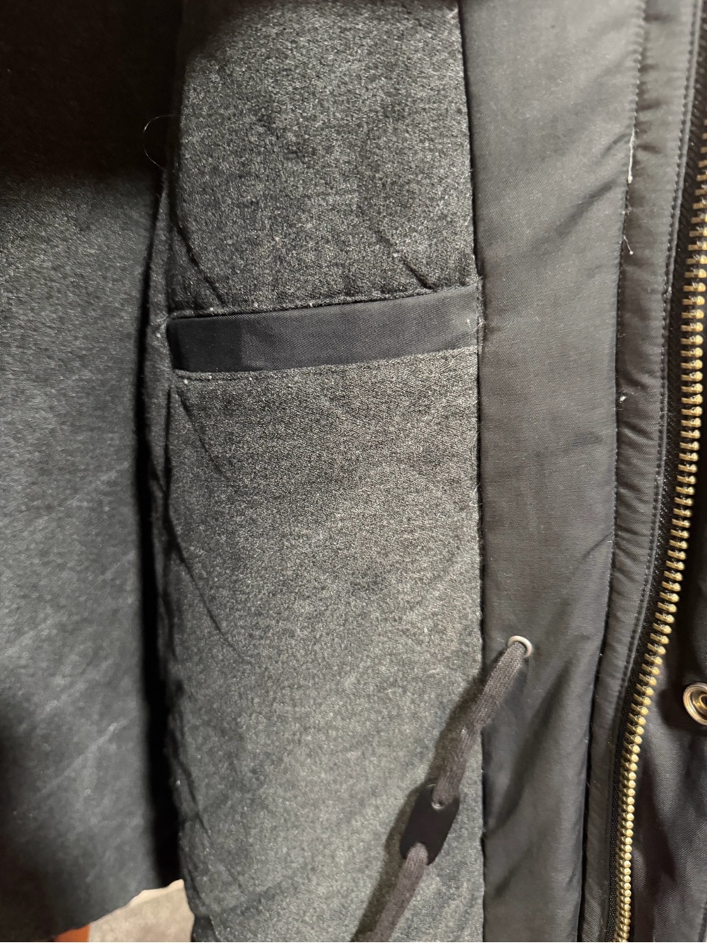 Vintage Polo Ralph Lauren Black Military Field Jacket XXL Utility Coat Lined - Picture 8 of 11